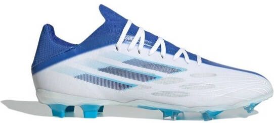 Adidas voetbalschoenen cheap wit blauw