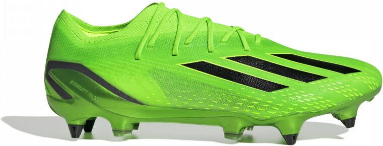 Adidas X Speedportal.1 IJzeren-Nop Voetbalschoenen (SG) Groen Zwart Geel - Foto 2