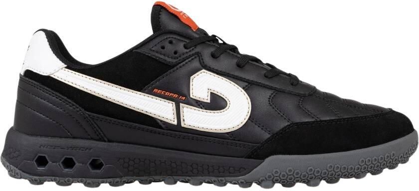 Cruyff Recopa 14 Turf Voetbalschoenen (TF) Zwart Wit Oranje