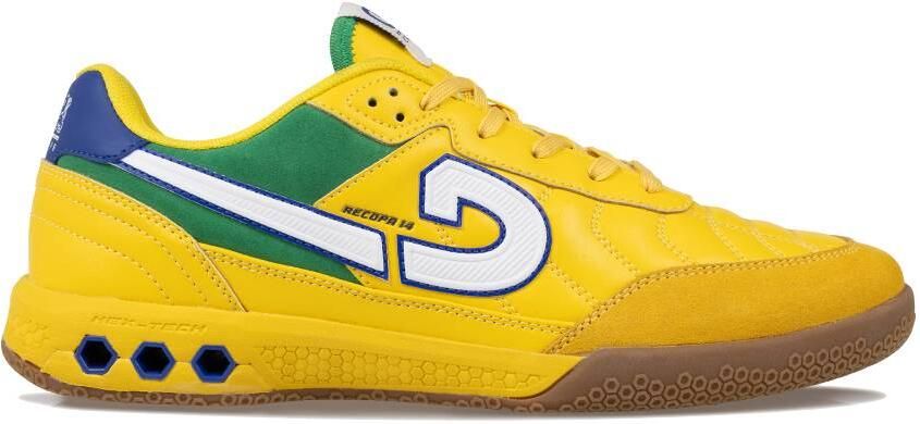 Cruyff Recopa 14 Zaalvoetbalschoenen (IN) Geel Wit Groen