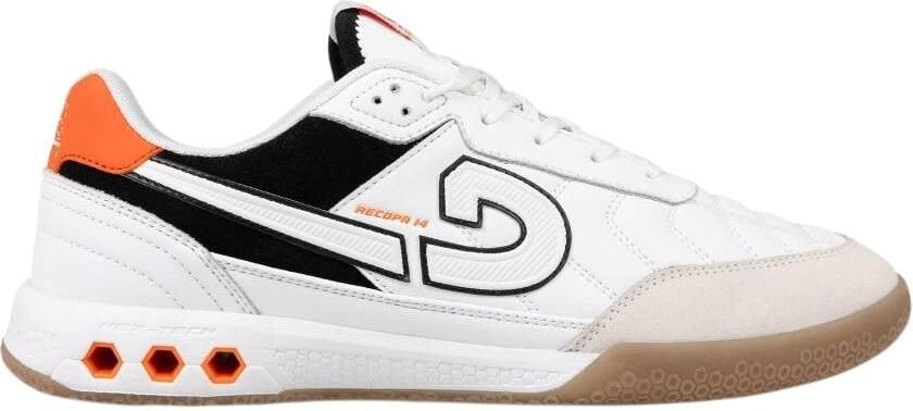 Cruyff Recopa 14 Zaalvoetbalschoenen (IN) Wit Zwart Oranje