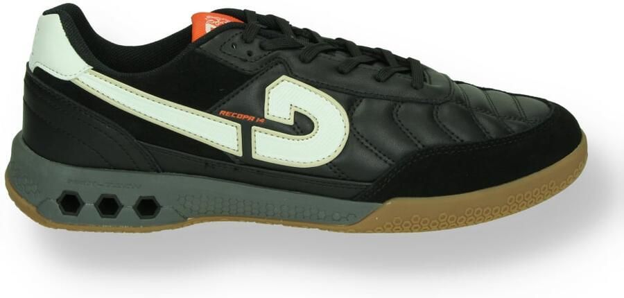 Cruyff Recopa 14 Zaalvoetbalschoenen (IN) Zwart Wit Rood
