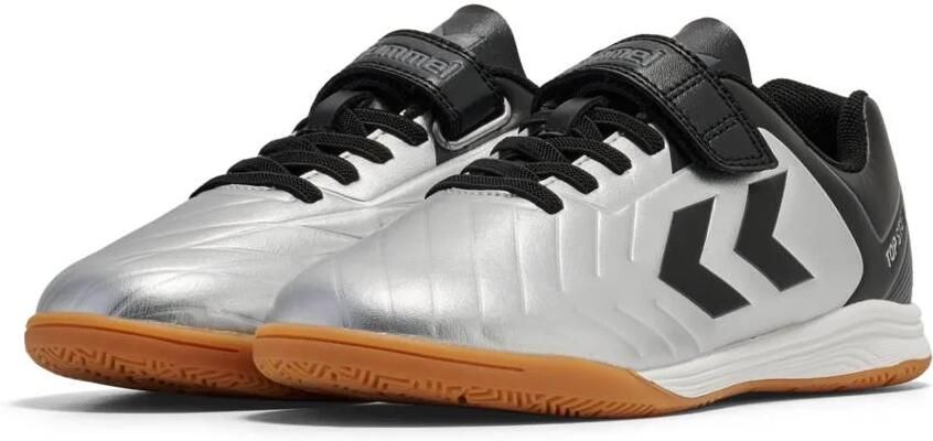 Hummel TOP STAR VC 2.0 Zaalvoetbalschoenen (IN) Kids Zilver Zwart