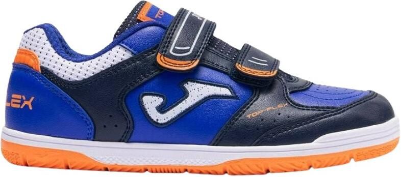 Joma Top Flex Zaalvoetbalschoenen (IN) Kids Donkerblauw Blauw Oranje
