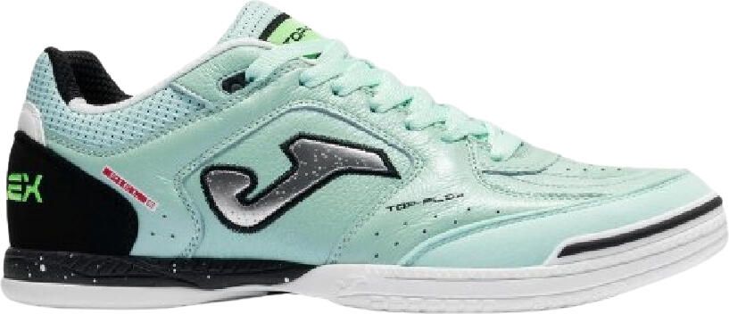 Joma Top Flex Zaalvoetbalschoenen (IN) Lichtgroen Zwart Felgroen Zilver