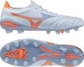 Mizuno Morelia Neo V Beta Elite Gras Voetbalschoenen (FG) Lichtblauw Blauw Oranje - Blauw