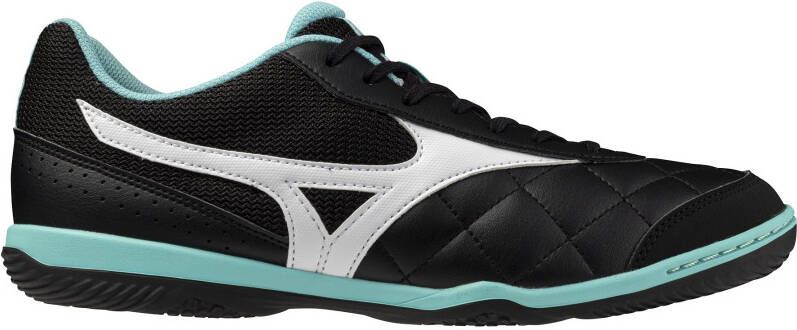 Mizuno Morelia Sala Club Zaalvoetbalschoenen (IN) Zwart Wit Turquoise