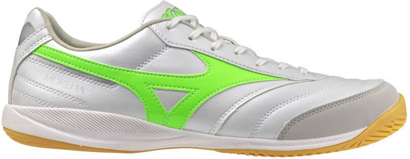 Mizuno Morelia Sala Pro Zaalvoetbalschoenen (IN) Zilver Felgroen