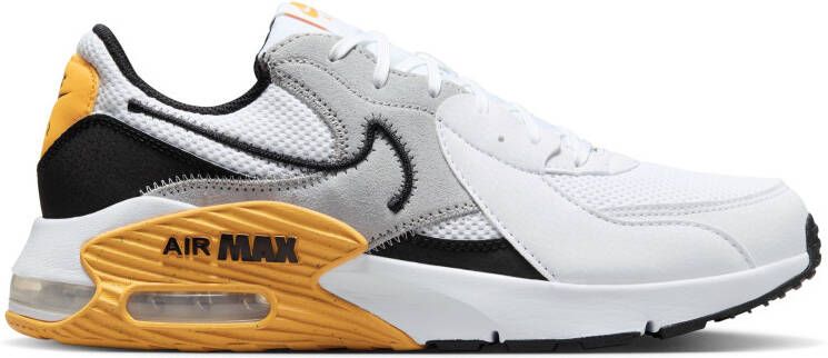 Nike Air Max Excee Sneakers Wit Zwart Geel Lichtgrijs