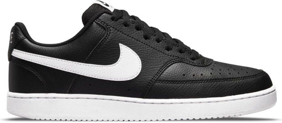 Nike Court Vision Low Next Nature Sneakers Zwart Wit