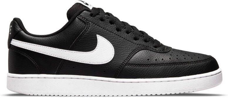 Nike Court Vision Low Next Nature Sneakers Zwart Wit