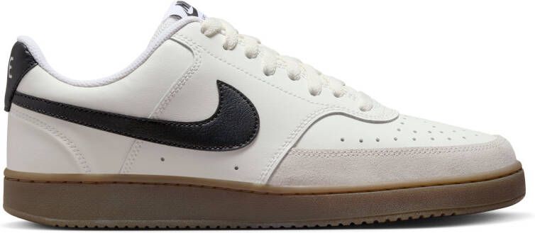 Nike Court Vision Low Sneakers Wit Zwart Lichtbruin