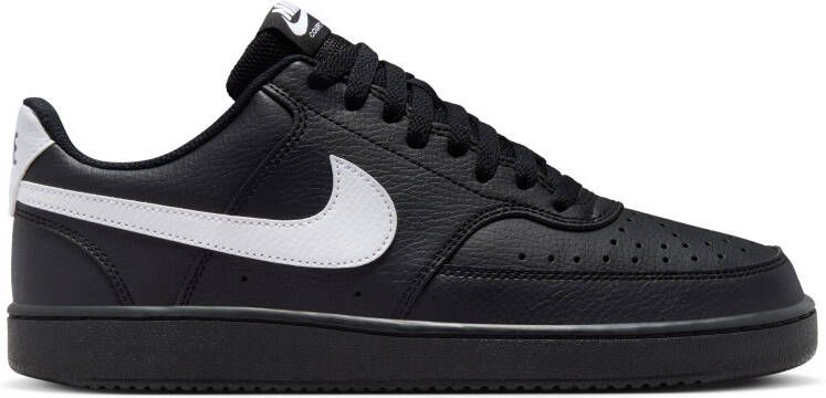Nike Court Vision Low Sneakers Zwart Wit