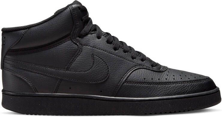 Nike Court Vision Mid Next Nature Sneakers Zwart