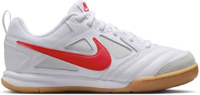 Nike Gato Zaalvoetbalschoenen (IN) Kids Wit Rood Bruin