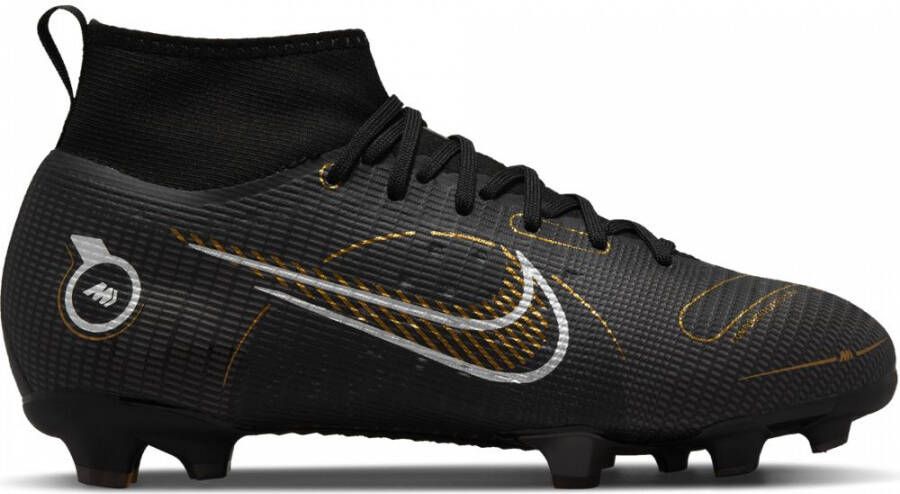 verwarring de wind is sterk Kreek Nike Kids Nike Mercurial Superfly 8 Pro Gras Voetbalschoenen(FG)Kids Zwart  Donkergrijs Goud - Schoenen.nl