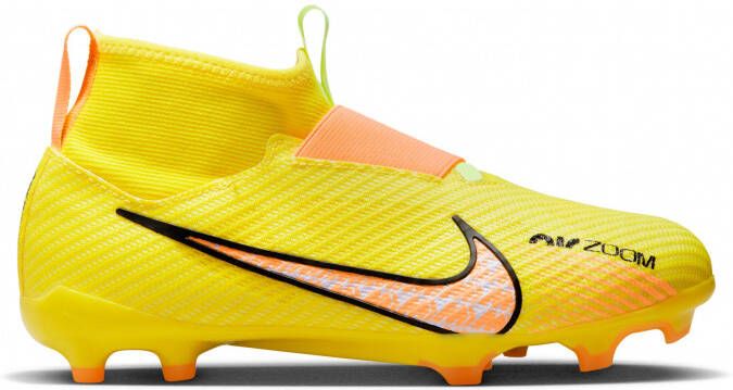 Nike Kids Nike Zoom Mercurial Superfly 9 Pro Gras Voetbalschoenen(FG)Kids Geel Oranje