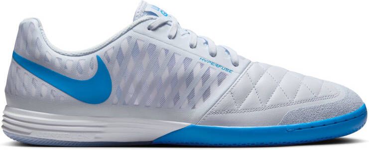 Nike Lunar Gato II Zaalvoetbalschoenen (IN) Grijs Lichtblauw Wit