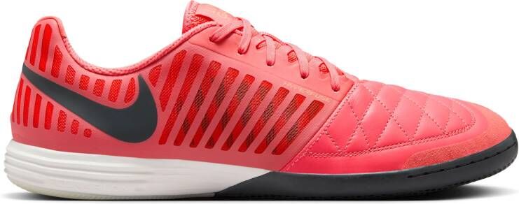 Nike Lunar Gato II Zaalvoetbalschoenen (IN) Lichtroze Oranje Donkergrijs