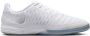 Nike Lunar Gato II Zaalvoetbalschoenen (IN) Wit Zilver - Thumbnail 2
