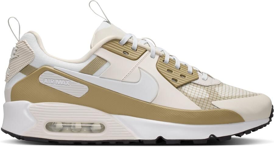 Nike Air Max 90 Sneakers Heren Beige Mesh Synthetisch