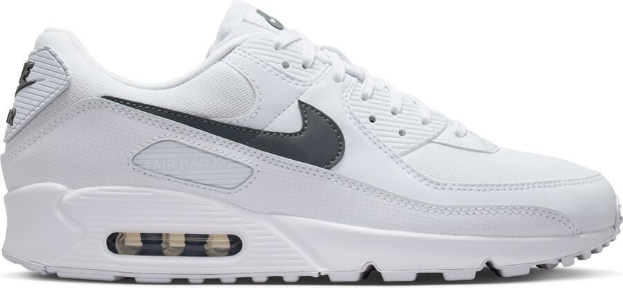 Nike Air Max 90 Sneakers Wit Donkergrijs - Foto 1