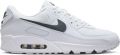 Nike Air Max 90 Sneakers Wit Donkergrijs - Wit