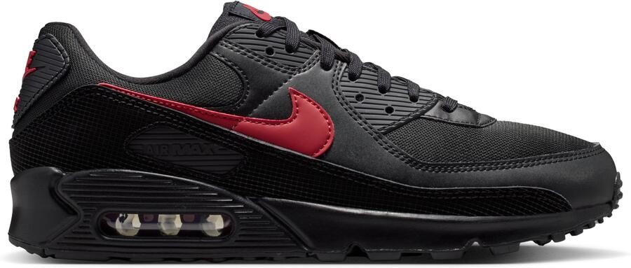 Nike Air Max 90 Sneakers Zwart Tough Red - Foto 1