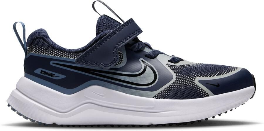 Nike Cosmic Runner Hardloopschoenen Kleuters Donkerblauw Lichtblauw Wit