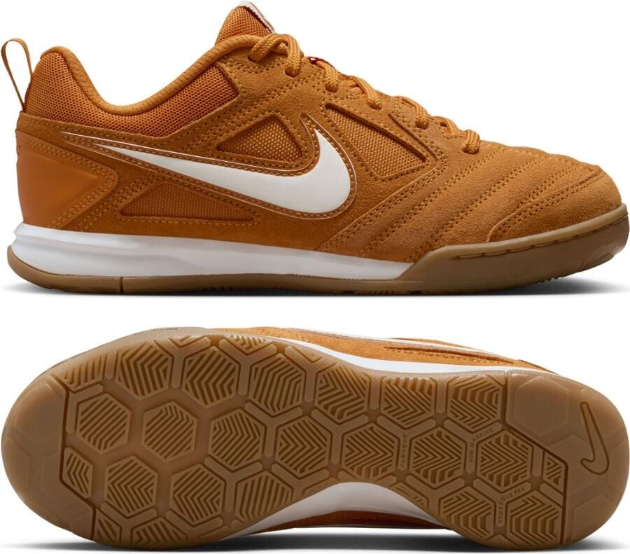 Nike Gato Zaalvoetbalschoenen (IN) Kids Oranje Wit