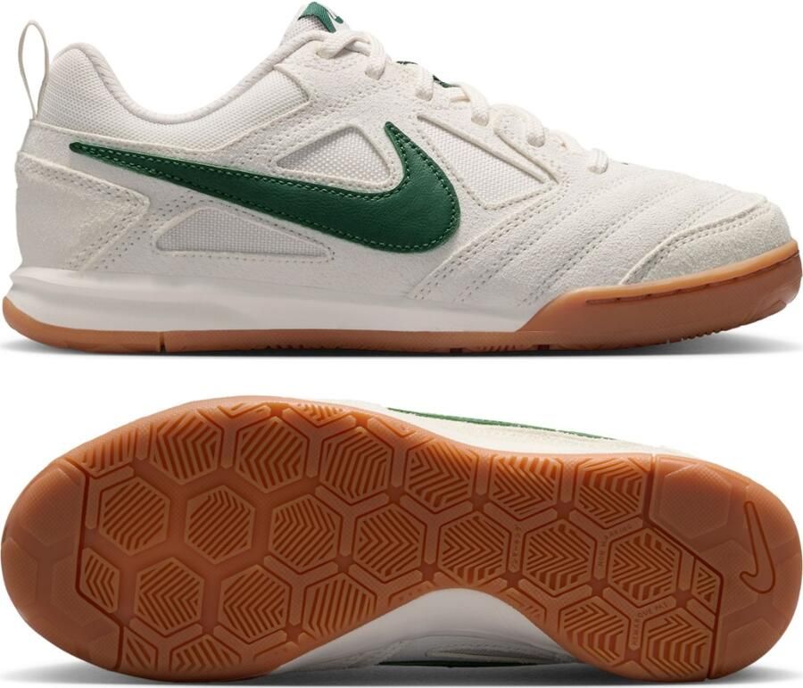 Nike Gato Zaalvoetbalschoenen (IN) Kids Wit Donkergroen Bruin - Foto 5
