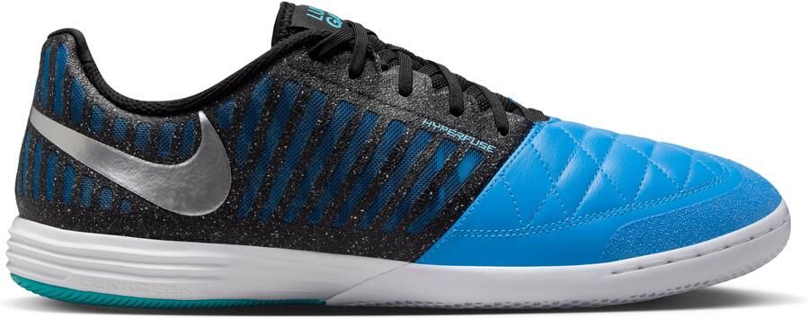 Nike Lunar Gato II Zaalvoetbalschoenen (IN) Zwart Blauw Zilver