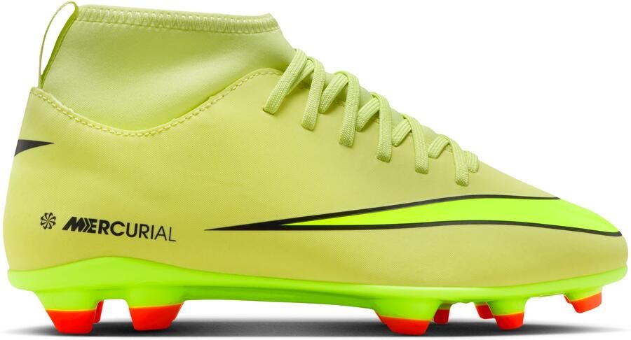 Nike Mercurial Superfly 10 Club Gras Kunstgras Voetbalschoenen (MG) Kids Geel Neongeel Oranje