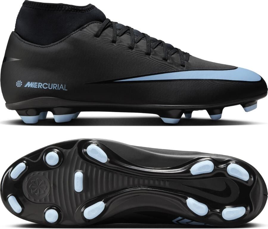 Nike Mercurial Superfly 10 Club high top voetbalschoenen (meerdere ondergronden) Zwart - Foto 5