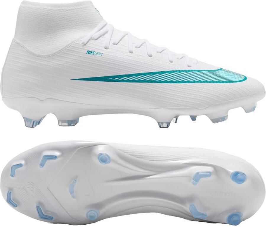 Nike Mercurial Superfly 11 Academy Gras Kunstgras Voetbalschoenen (MG) Wit Turquoise