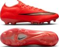 Nike Mercurial Vapor 17 Elite Kunstgras Voetbalschoenen (AG) Felrood Zwart Goud - Rood