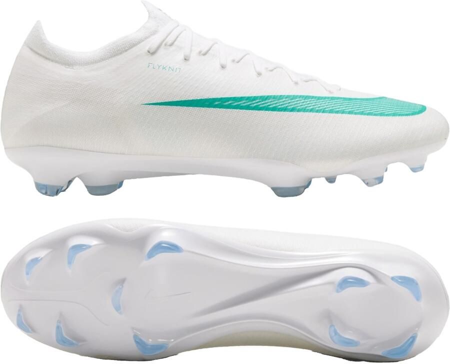 Nike Mercurial Vapor 17 Pro Gras Voetbalschoenen (FG) Wit Turquoise