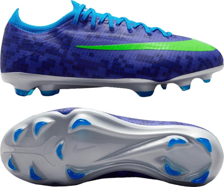 Nike Mercurial Vapor 17 Pro x LEGO Gras Voetbalschoenen (FG) Kids Blauw Felblauw Groen