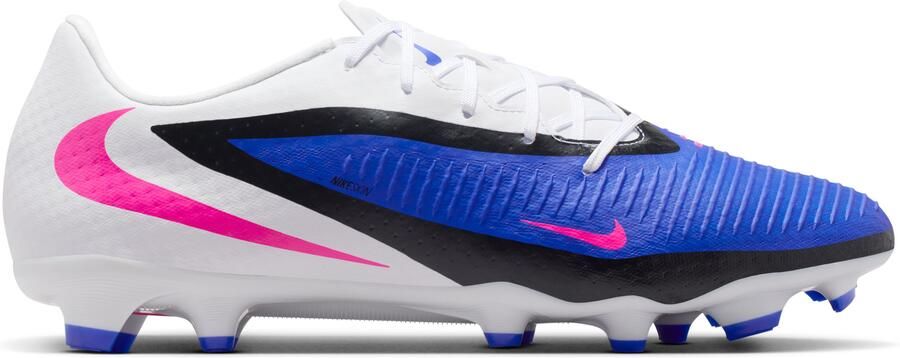 Nike Phantom 6 Low Academy Gras Kunstgras Voetbalschoenen (MG) Blauw Wit Felroze - Foto 5