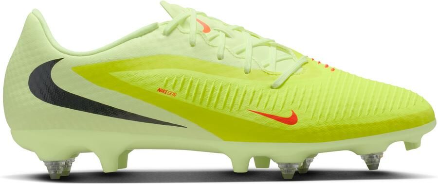 Nike Phantom 6 Low Academy IJzeren-Nop Voetbalschoenen (SG) Anti-Clog Geel Oranje Zwart - Foto 5
