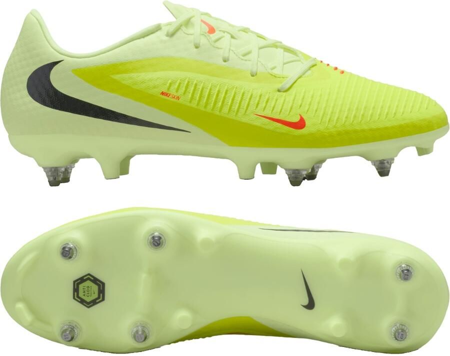 Nike Phantom 6 Low Academy IJzeren-Nop Voetbalschoenen (SG) Anti-Clog Geel Oranje Zwart - Foto 5