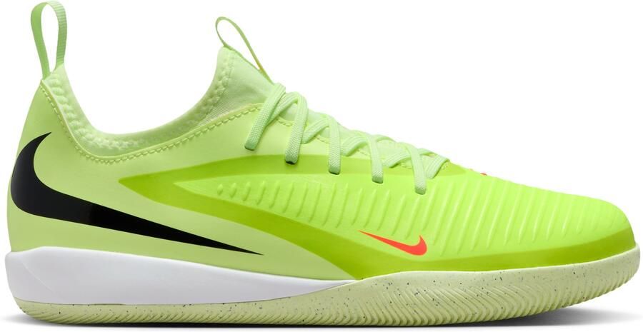 Nike Phantom 6 Low Academy Zaalvoetbalschoenen (IN) Kids Geel Oranje Zwart