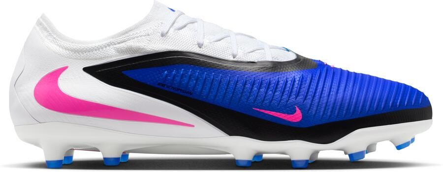 Nike Phantom 6 Low Pro Kunstgras Voetbalschoenen (AG) Blauw Wit Felroze - Foto 5