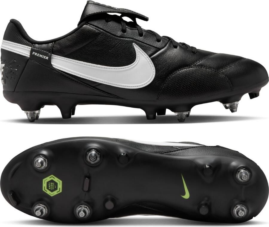 Nike Premier III IJzeren-Nop Voetbalschoenen (SG) Anti-Clog Zwart Wit - Foto 5