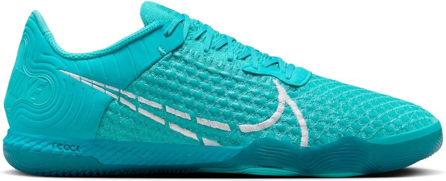 Nike React Gato Zaalvoetbalschoenen (IN) Turquoise Wit - Foto 2