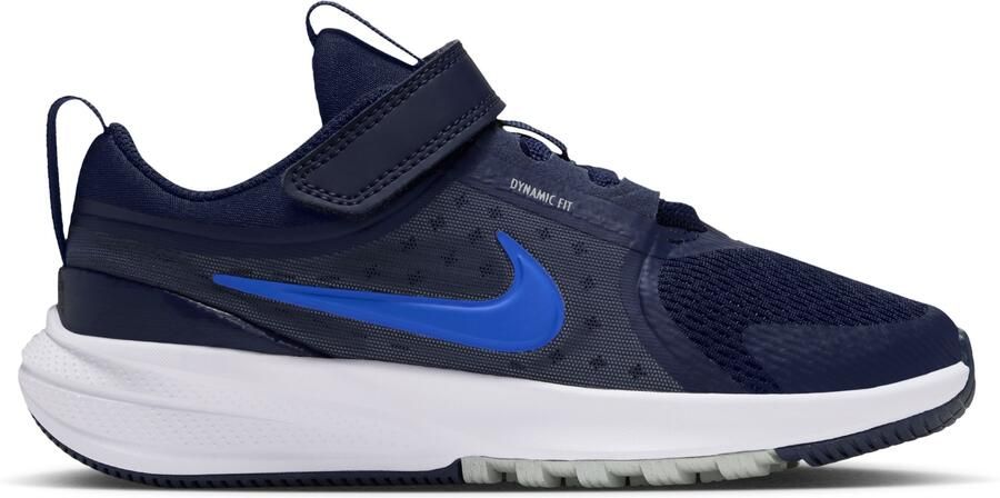 Nike Star Runner 5 Low Hardloopschoenen Kleuters Donkerblauw Blauw Grijs Wit