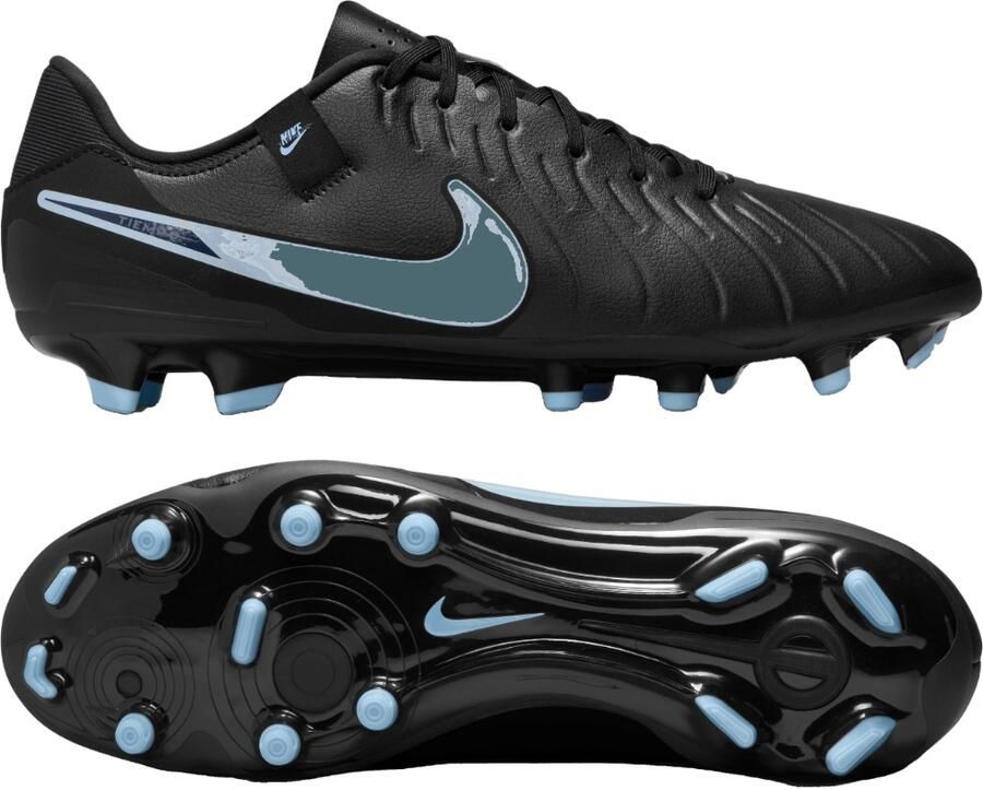 Nike Tiempo Legend 10 Academy low-top voetbalschoenen (meerdere ondergronden) Zwart - Foto 5
