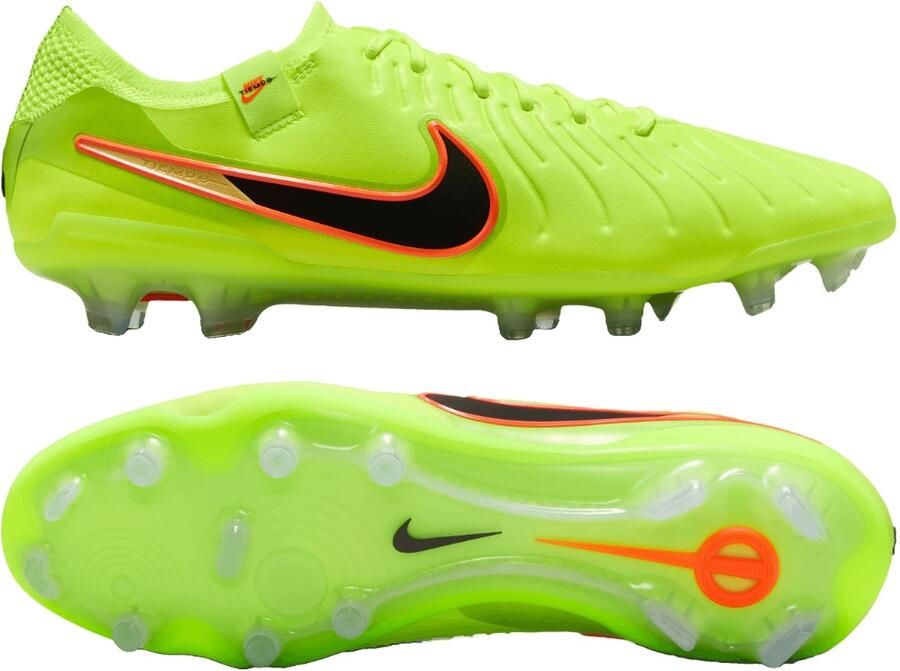 Nike Tiempo Legend 10 Elite low top voetbalschoenen (stevige ondergrond) Geel - Foto 5