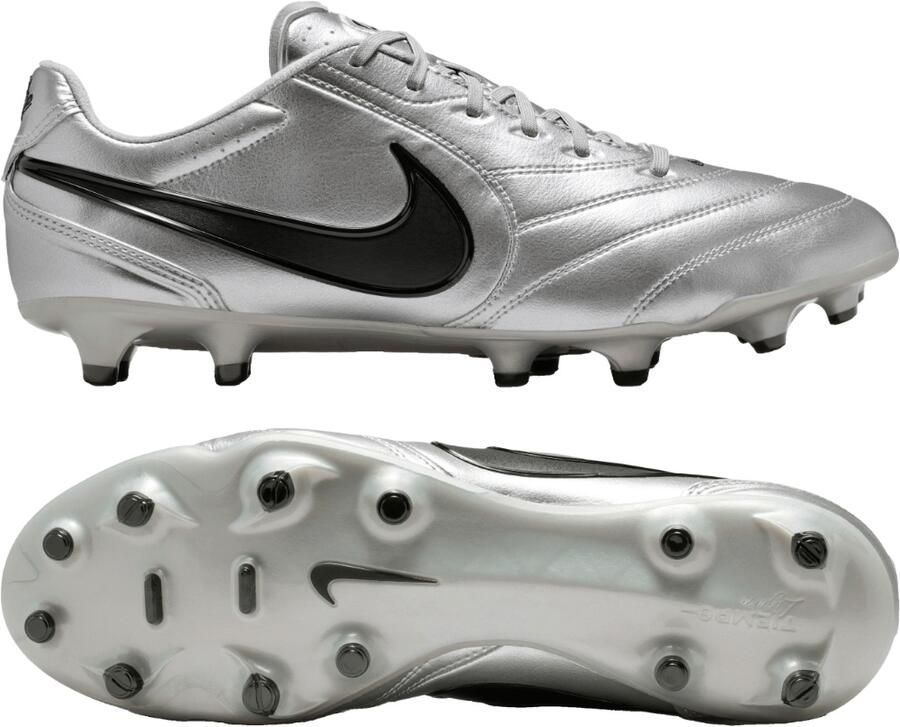 Nike Tiempo Ligera Pro low top voetbalschoenen (stevige ondergrond) Grijs - Foto 5