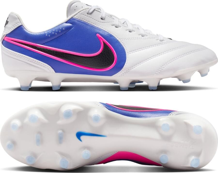 Nike Tiempo Ligera Pro low top voetbalschoenen (stevige ondergrond) Wit - Foto 5